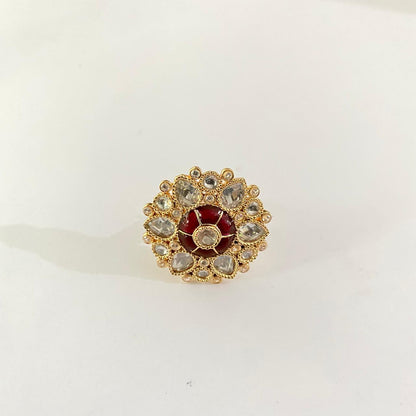 Ruby Classic Adjustable Ring