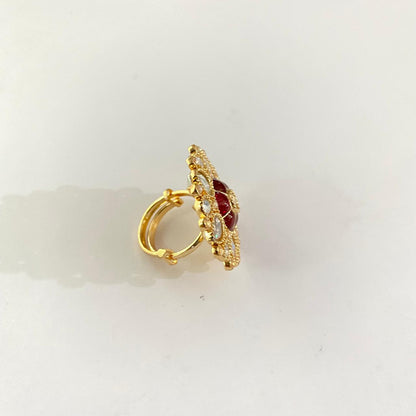 Ruby Classic Adjustable Ring
