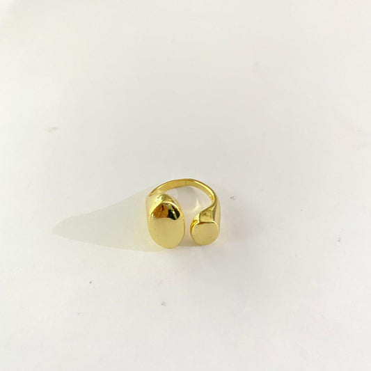 Western Gold Plated Adjustable Rings