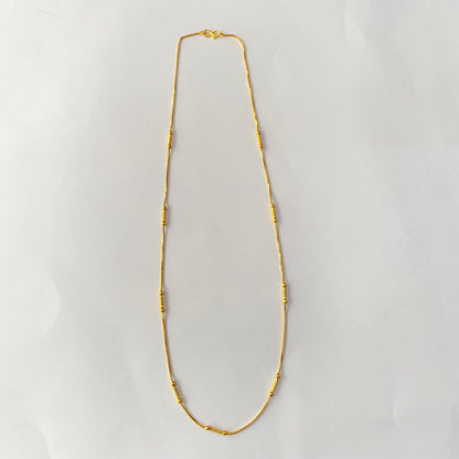 Long Gold Plated Chain