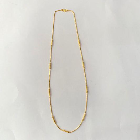 Long Gold Plated Chain