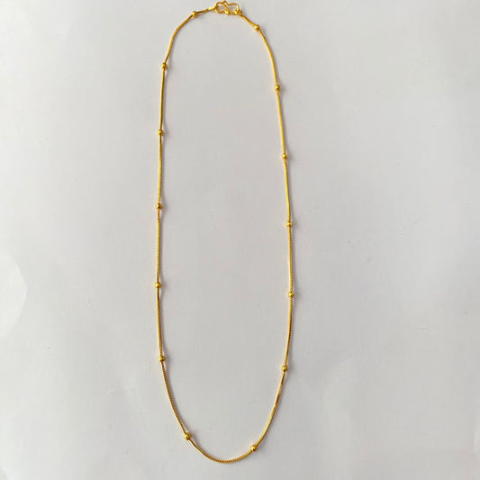 Gold Plated Long Chain
