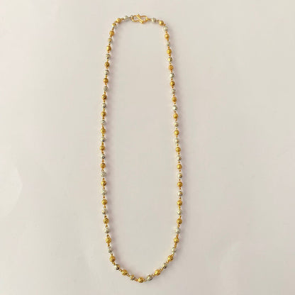 Gold Plated Matar Ball Chain