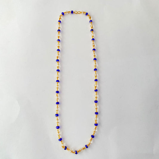 Blue Matar Ball Chain