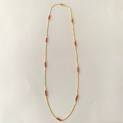 Red Gold Plated Chain