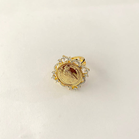Gini Gold Plated Ring