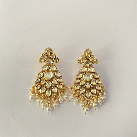 Kundan Gold Plated Earring