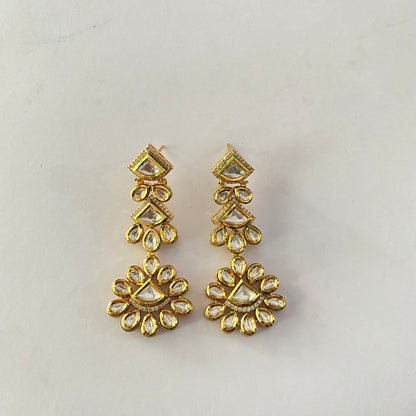 Kundan Gold Plated Earring