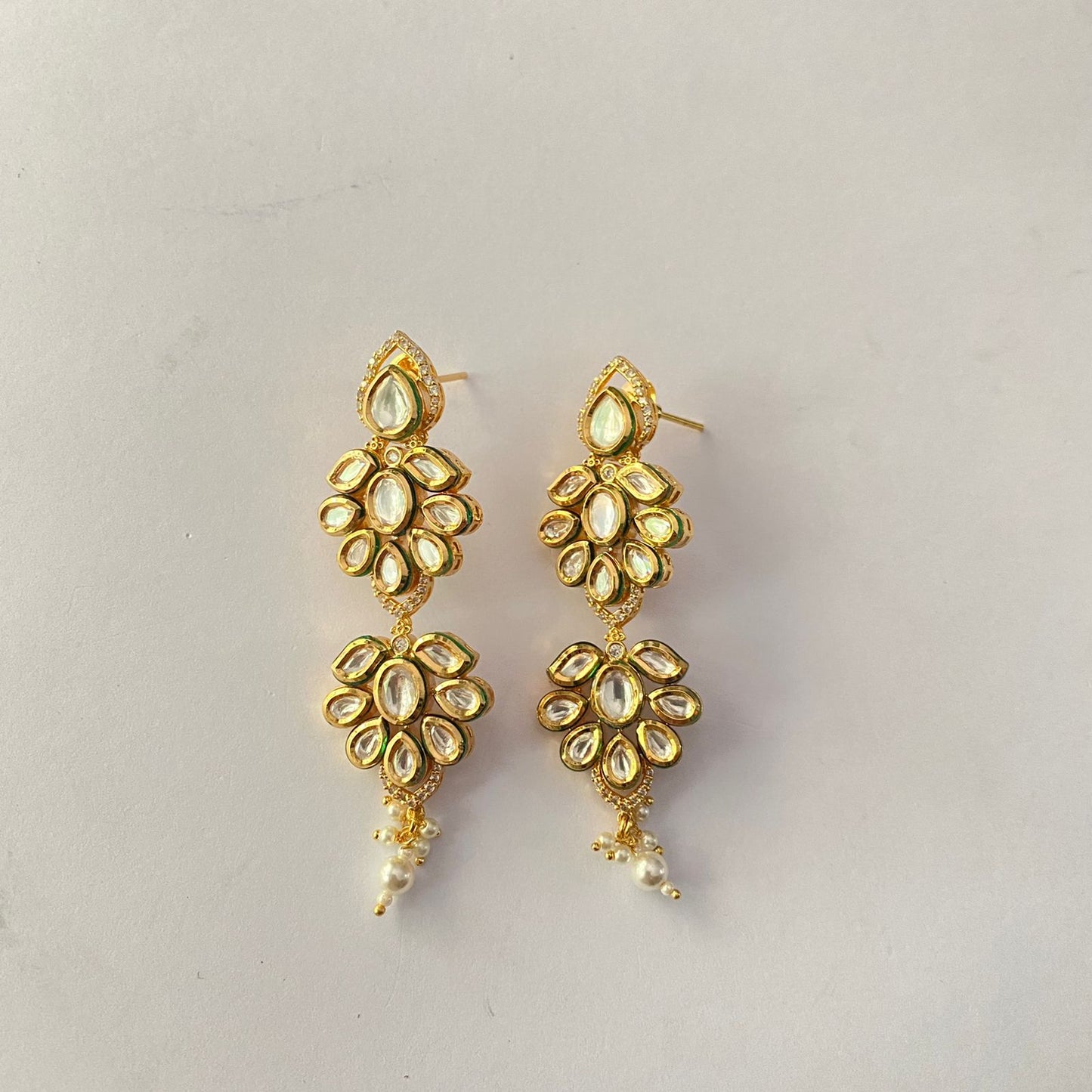Kundan Gold Plated Earring