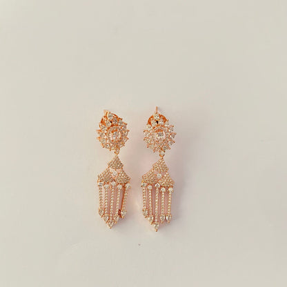 Rose Gold Diamond Small Earring