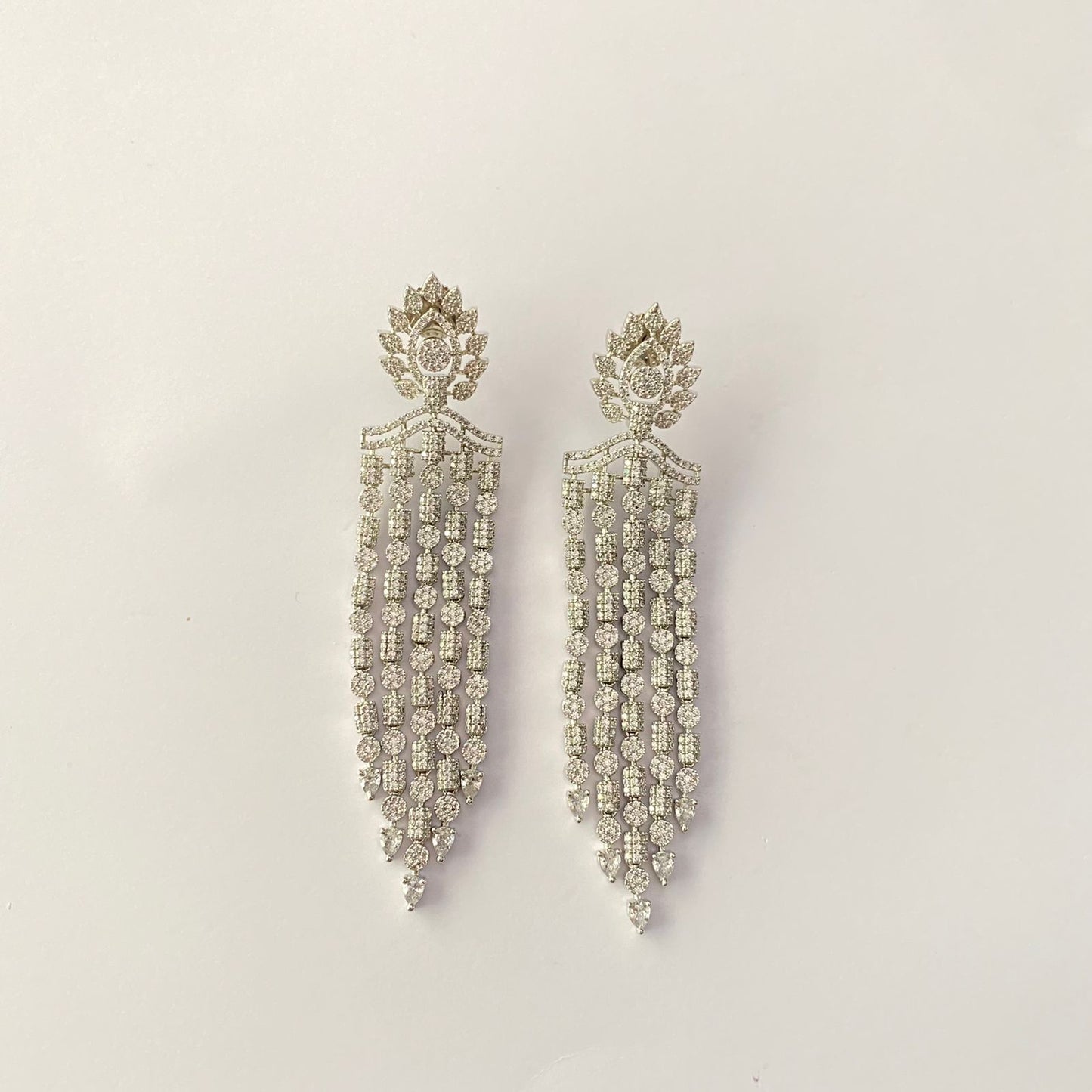 Gold Plated Diamond Earring