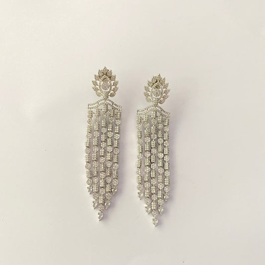 Gold Plated Diamond Earring