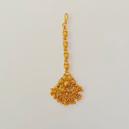 Temple look Antique Gold Plated Mangtika
