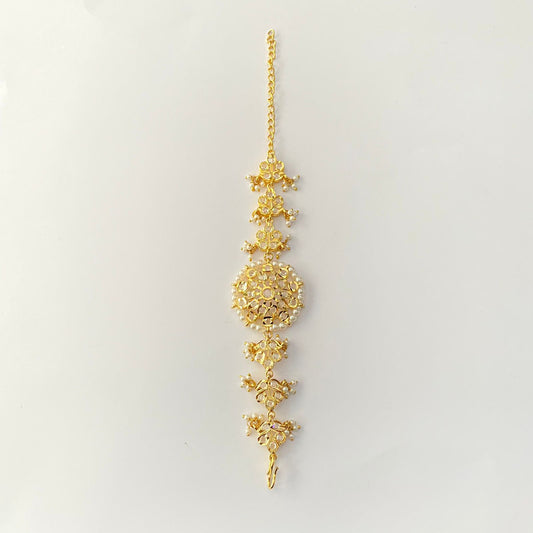 Gold Plated with small pearl Bracelet