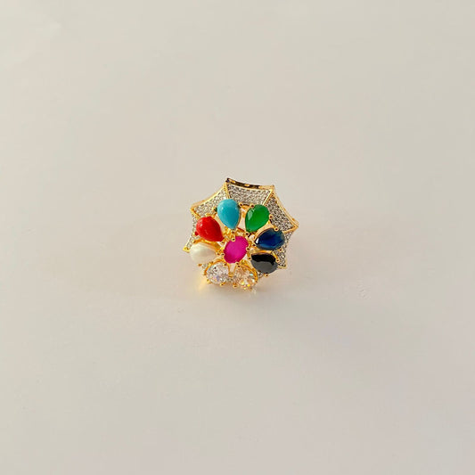 Multi Gold Plated Ring