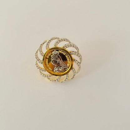 Gini gold Plated Ring