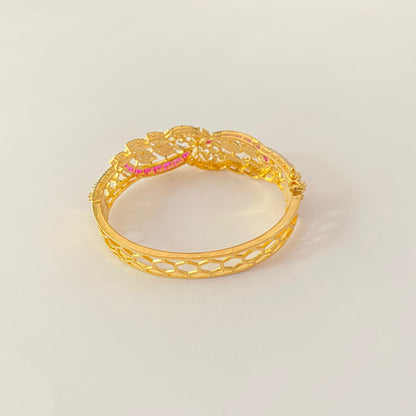 A.D Gold Plated Latest Design Openable Bracelet
