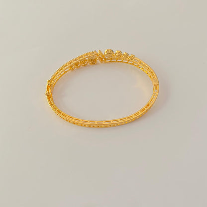 A.D Gold Plated Latest Design Bracelet