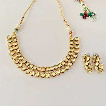 Kundan Polki Necklace set