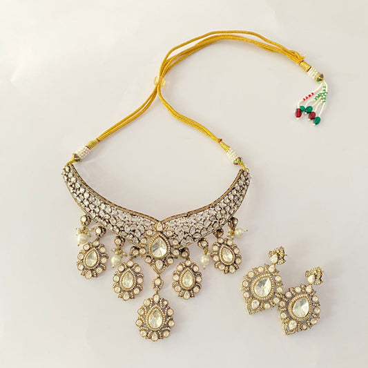 Polki Necklace Set