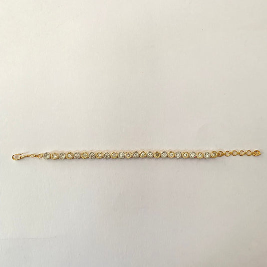 Gold Plated Tennis Bracelet