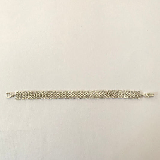 Silver Plated Tennis Bracelet