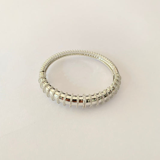 Silver Plated Diamond Bracelet