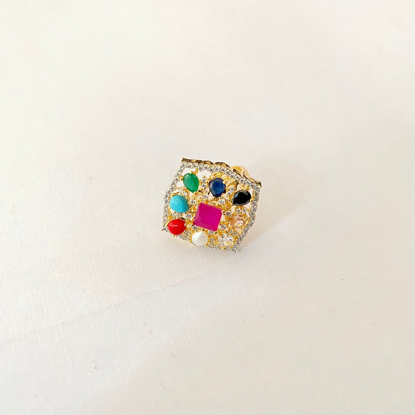 Multi Gold Plated Ring