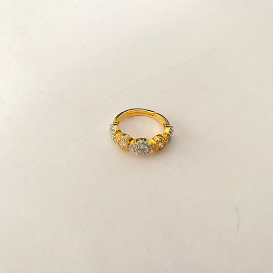Sleek Gold Plated Ring