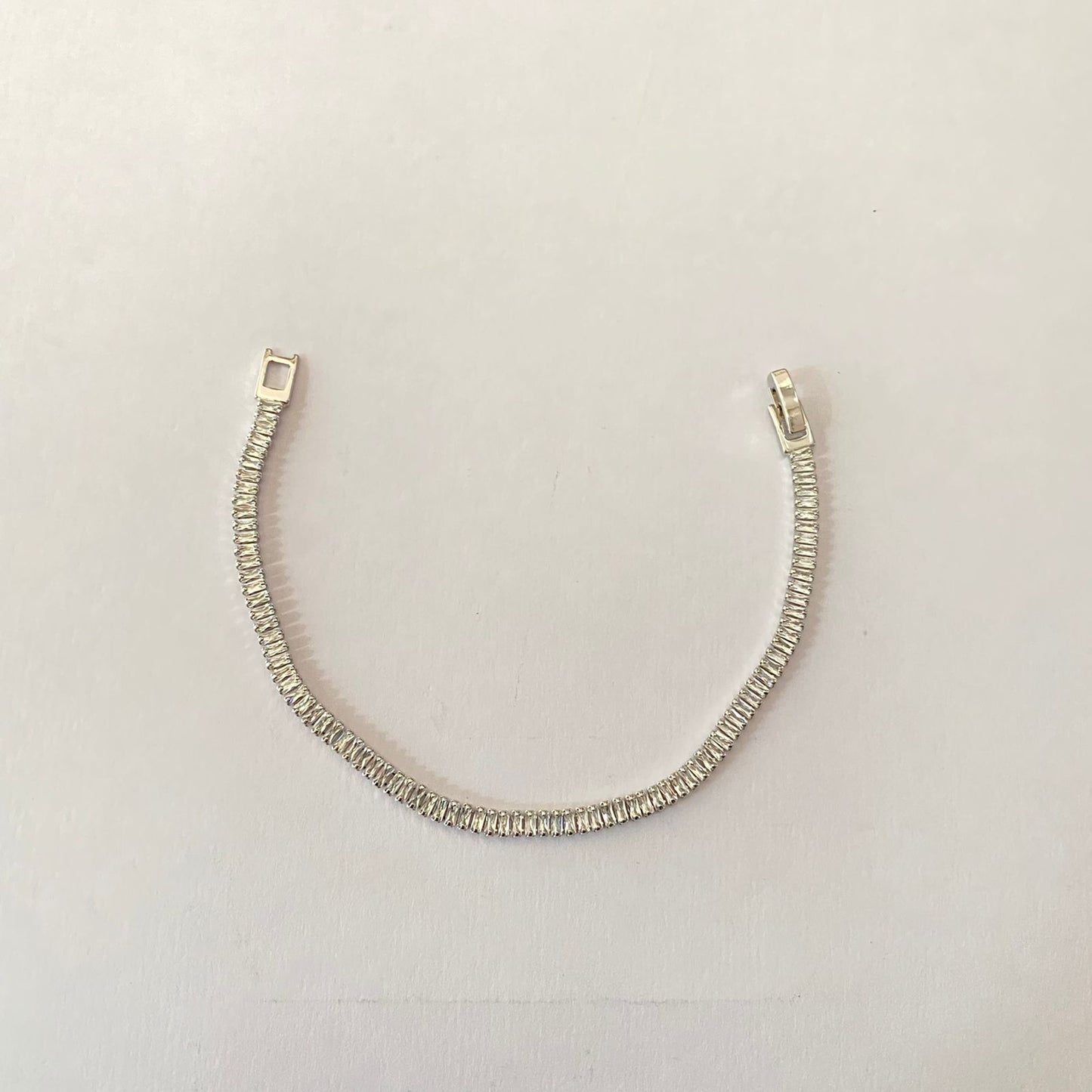 Silver Plated Sleek Bracelet