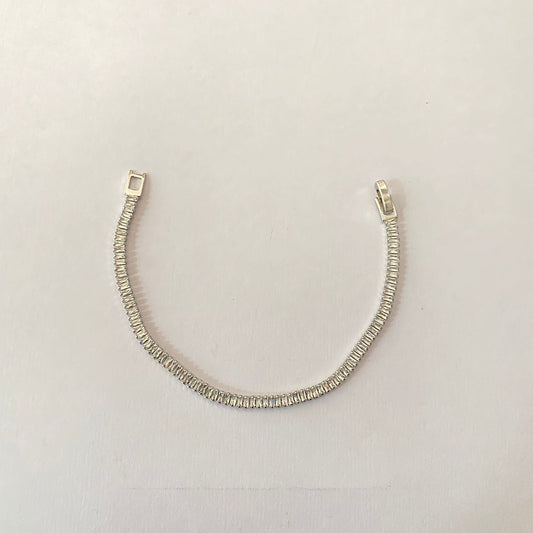 Silver Plated Sleek Bracelet