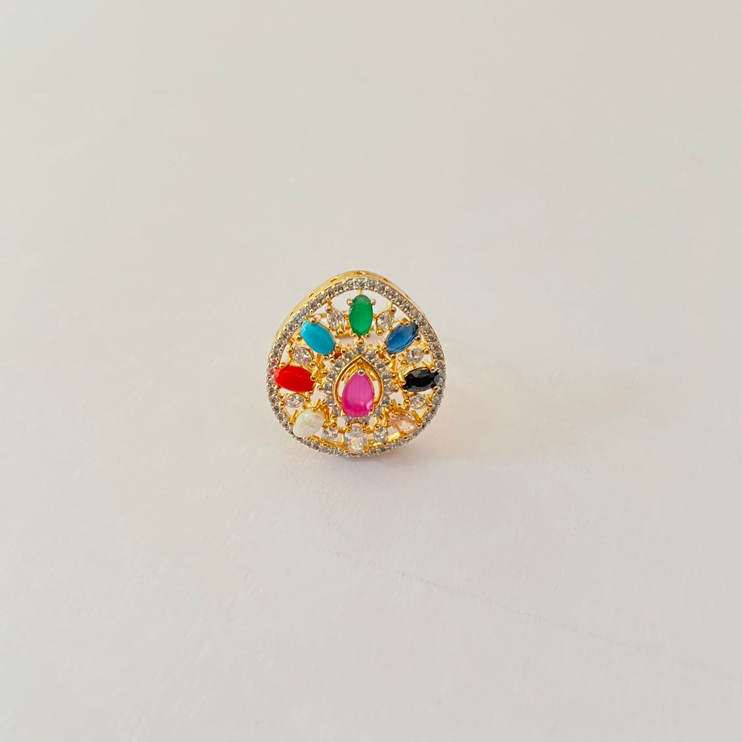 Multi Gold Plated Ring