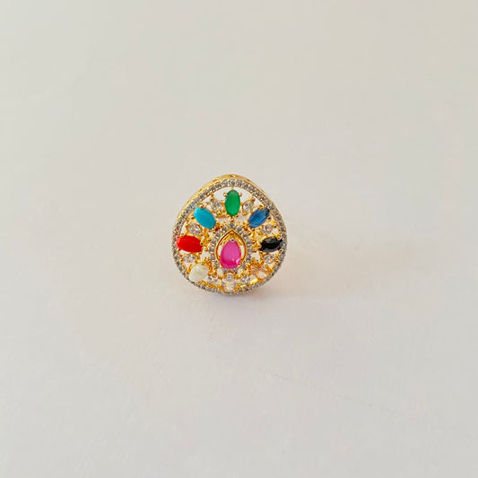 Multi Gold Plated Ring