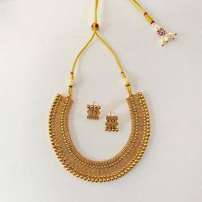 Gold Plated Necklace Set