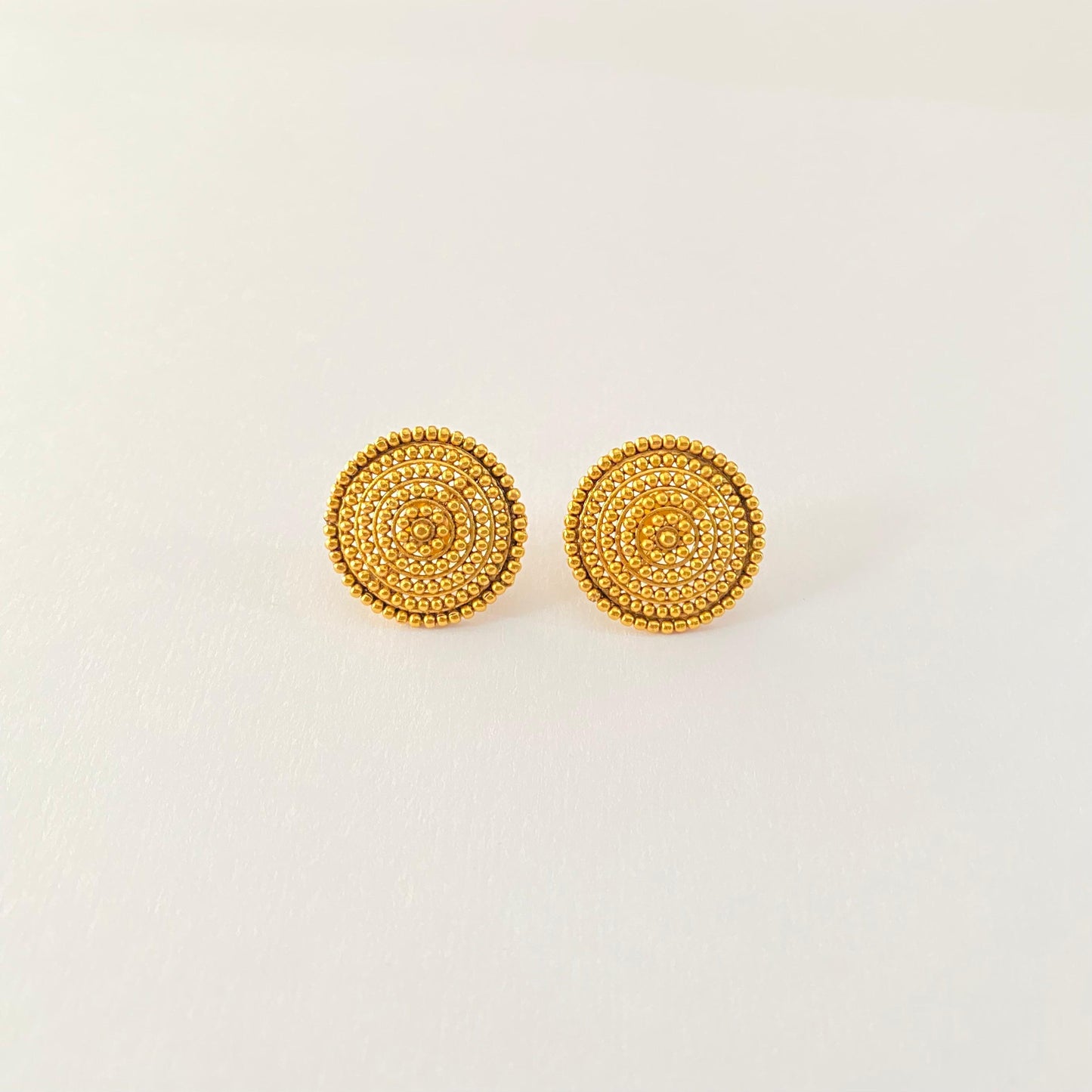 Antique Gold Ethnic Stud New Design