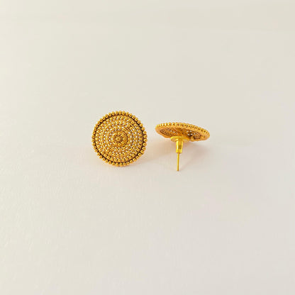 Antique Gold Ethnic Stud New Design