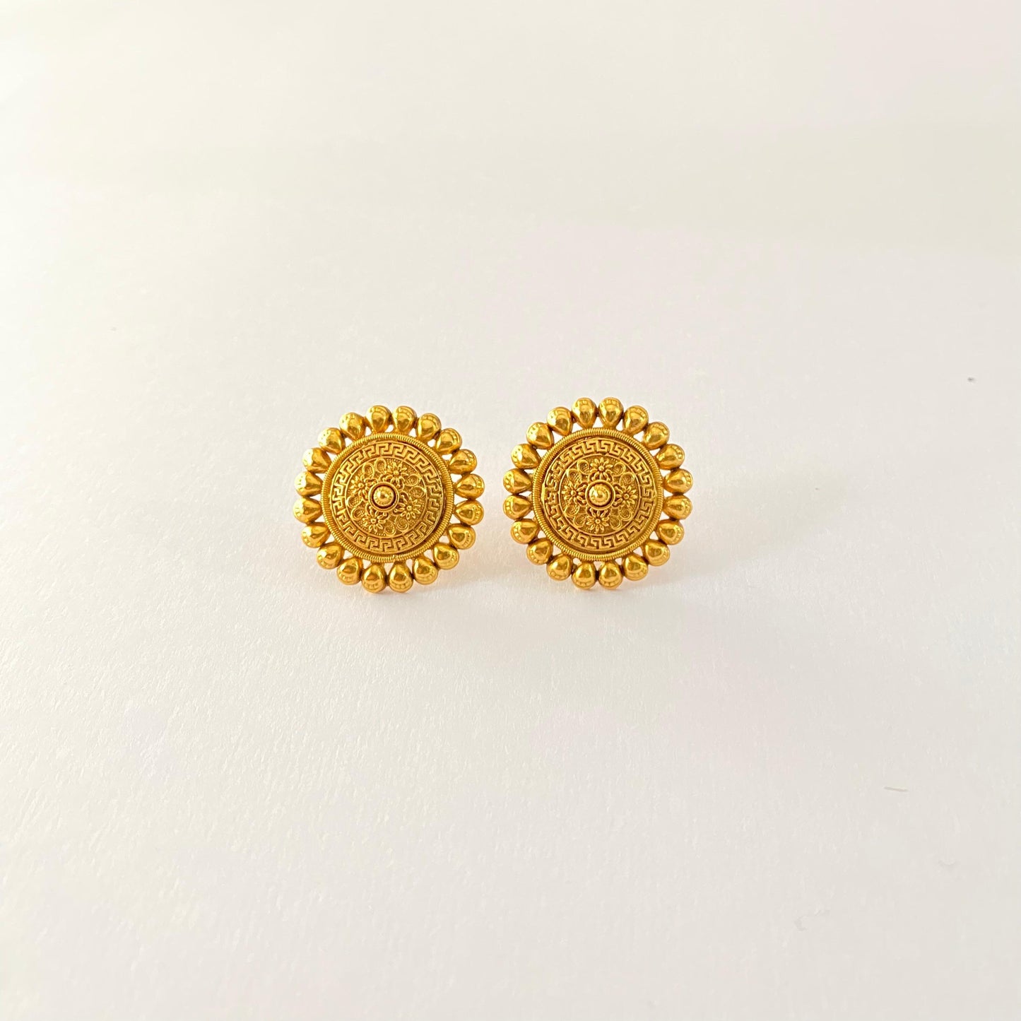 Antique Gold Ethnic Stud New Design