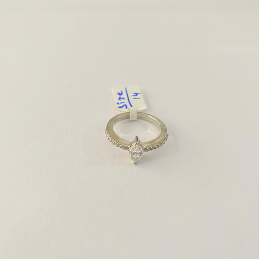 Silver Plated Pure Silver 92.5 Women Ring