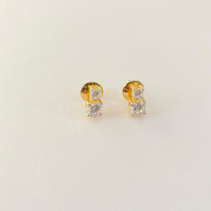 Gold Plated Pure Silver 92.5 Earring