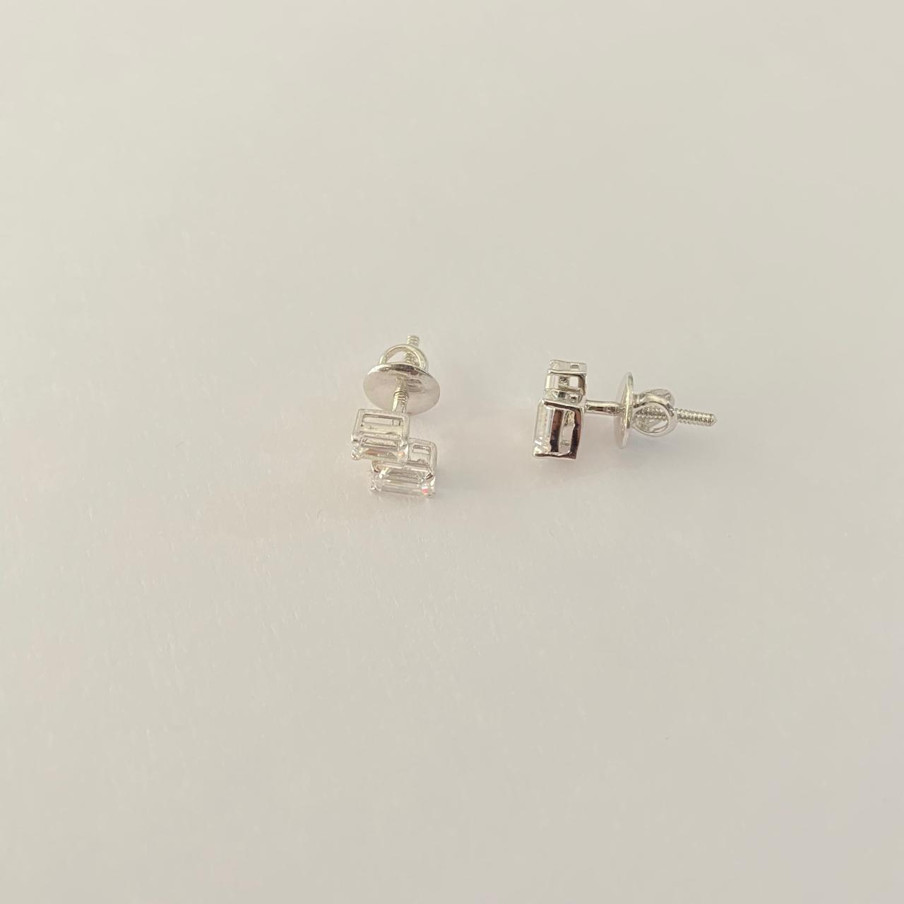 Silver Plated Pure Silver 92.5 Earring