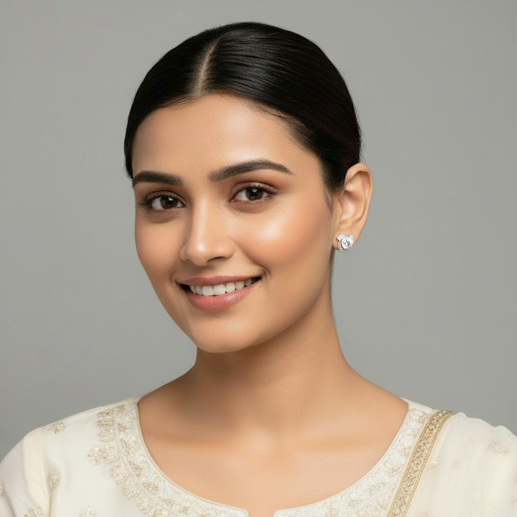 Pure Silver 92.5 Stud