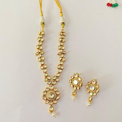 Kundan Gold Plated Necklace Set