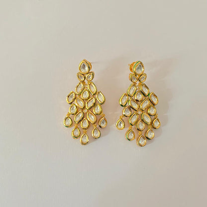 Kundan Gold plated latest design Earring