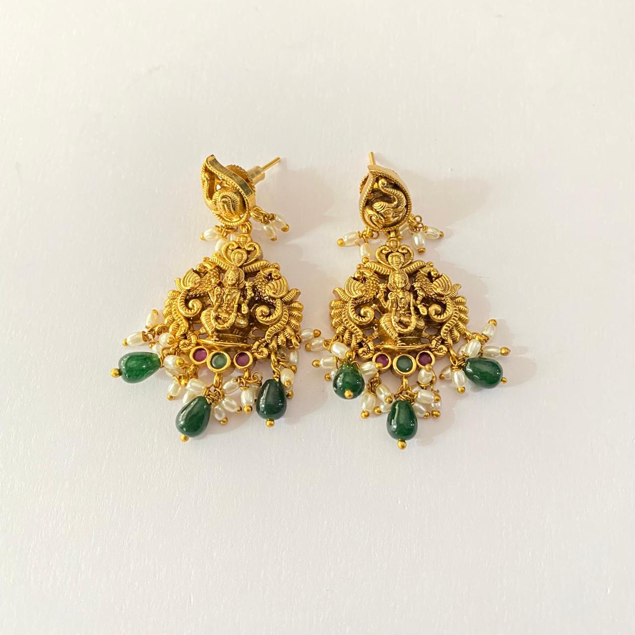 Laxmi Gold Plated latest Earring