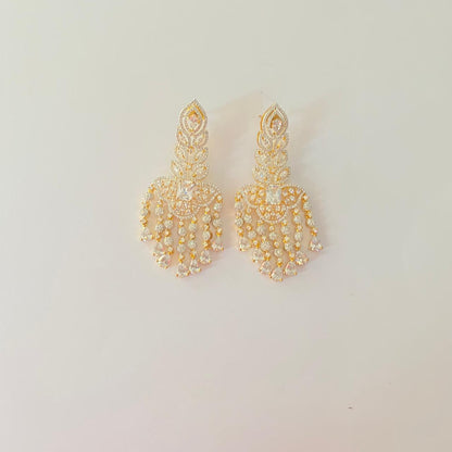 Gold Plated Dangler Earring