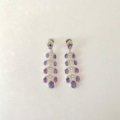 Amethyst A.D Dangler Earring