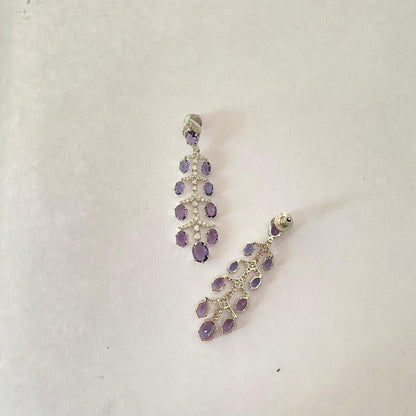 Amethyst A.D Dangler Earring