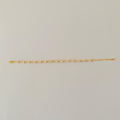 Gold Plated A.D Latest Design Bracelet