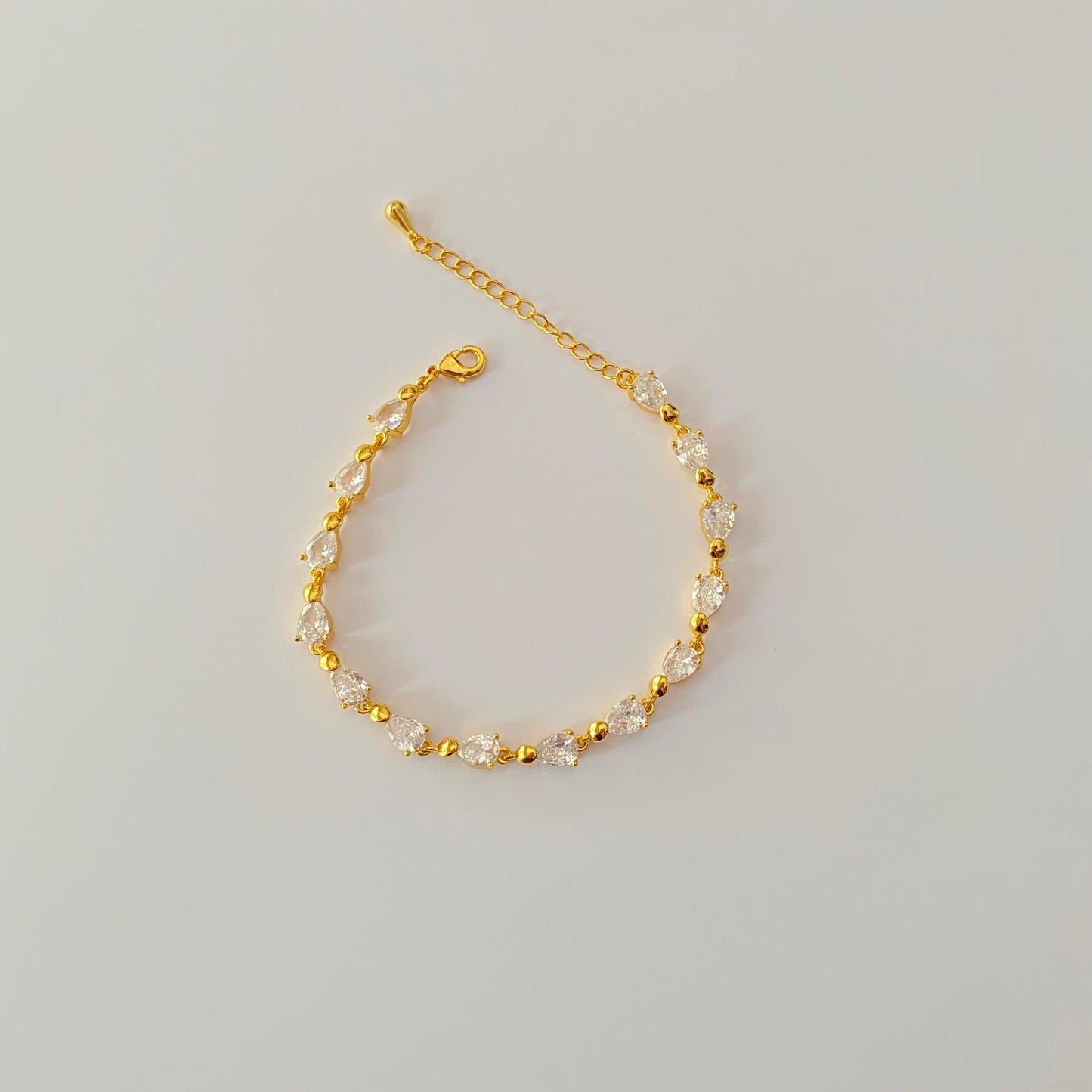 Gold Plated A.D Latest Design Bracelet