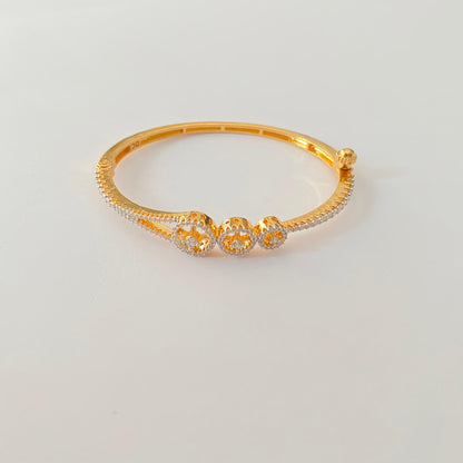 A.D Gold Plated Latest Design Bracelet